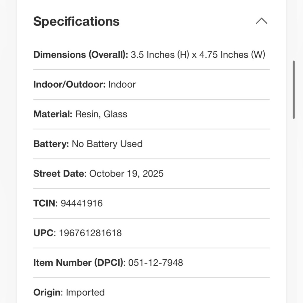 John Derian for Target | Festive Reindeer Ornament with Gold and Green Details - Picture 6 of 6